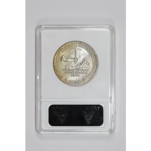 Classic Commemorative Silver--- Wisconsin Territorial Centennial 1936 -Silver- 0.5 Dollar