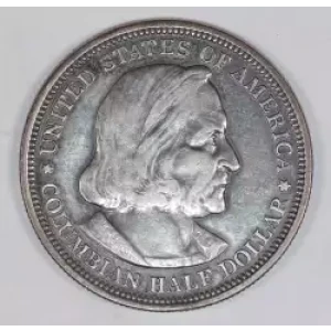 Classic Commemorative Silver--- World's Columbian Exposition Half Dollar 1892 - 1893 -Silver- 0.5 Dollar
