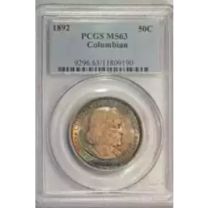 Classic Commemorative Silver--- World's Columbian Exposition Half Dollar 1892 - 1893 -Silver- 0.5 Dollar (3)