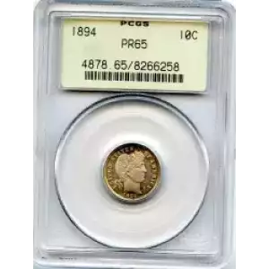 Dimes---Barber or Liberty Head 1892-1916 -Silver- 1 Dime (3)