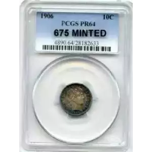 Dimes---Barber or Liberty Head 1892-1916 -Silver- 1 Dime (3)