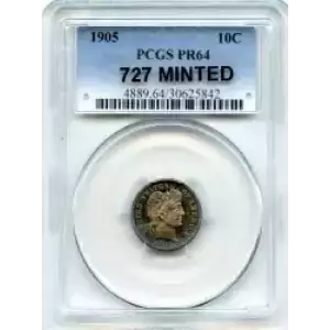 Dimes---Barber or Liberty Head 1892-1916 -Silver- 1 Dime (3)