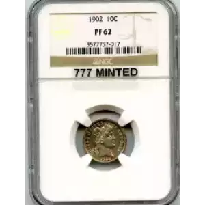 Dimes---Barber or Liberty Head 1892-1916 -Silver- 1 Dime (3)