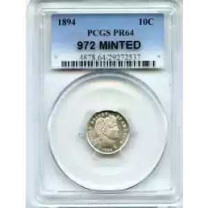 Dimes---Barber or Liberty Head 1892-1916 -Silver- 1 Dime (3)