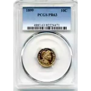 Dimes---Barber or Liberty Head 1892-1916 -Silver- 1 Dime (3)