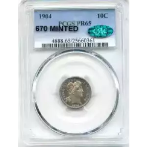 Dimes---Barber or Liberty Head 1892-1916 -Silver- 1 Dime (3)