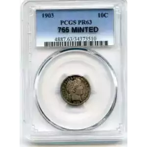 Dimes---Barber or Liberty Head 1892-1916 -Silver- 1 Dime (3)