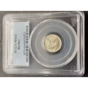 Dimes---Barber or Liberty Head 1892-1916 -Silver- 1 Dime (3)