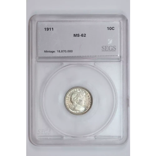 Dimes---Barber or Liberty Head 1892-1916 -Silver- 1 Dime