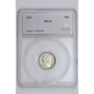 Dimes---Barber or Liberty Head 1892-1916 -Silver- 1 Dime