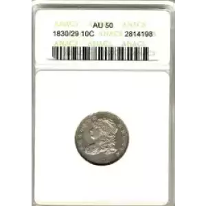 Dimes---Capped Bust 1809-1837 -Silver- 1 Dime (3)