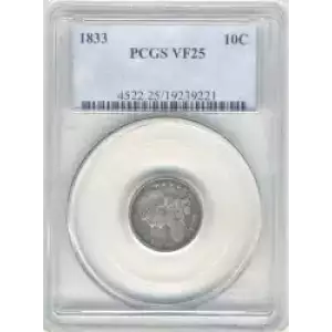 Dimes---Capped Bust 1809-1837 -Silver- 1 Dime (3)