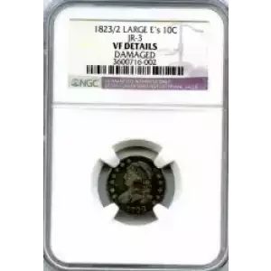 Dimes---Capped Bust 1809-1837 -Silver- 1 Dime (3)