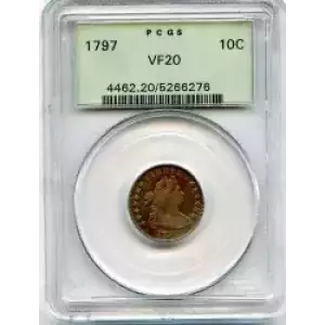 Dimes---Draped Bust 1796-1807 -Silver- 1 Dime (3)