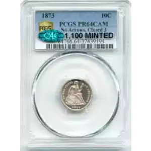 Dimes - Liberty Seated 1837-1891 (3)