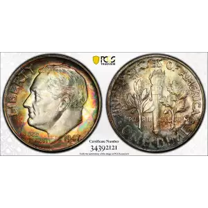 Dimes---Roosevelt 1946-1964-Silver- 1 Dime (2)