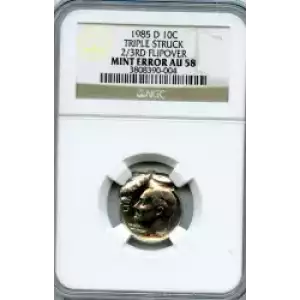 Dimes---Roosevelt 1965-Present-Copper-Nickel- 1 Dime (3)