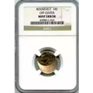 Dimes---Roosevelt 1965-Present-Copper-Nickel- 1 Dime (3)