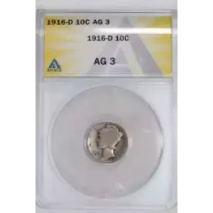 Dimes---Winged Liberty Head or Mercury 1916-1945 -Silver- 1 Dime