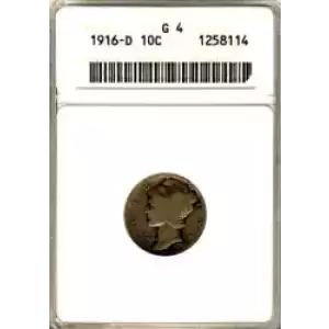 Dimes---Winged Liberty Head or Mercury 1916-1945 -Silver- 1 Dime (3)