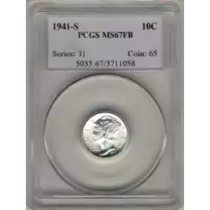 Dimes---Winged Liberty Head or Mercury 1916-1945 -Silver- 1 Dime (3)