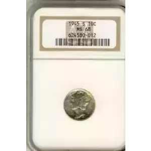 Dimes---Winged Liberty Head or Mercury 1916-1945 -Silver- 1 Dime (3)