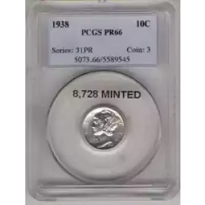 Dimes---Winged Liberty Head or Mercury 1916-1945 -Silver- 1 Dime (3)