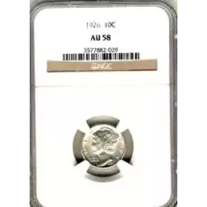 Dimes---Winged Liberty Head or Mercury 1916-1945 -Silver- 1 Dime (3)