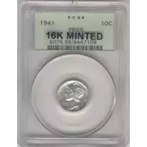 Dimes---Winged Liberty Head or Mercury 1916-1945 -Silver- 1 Dime (3)