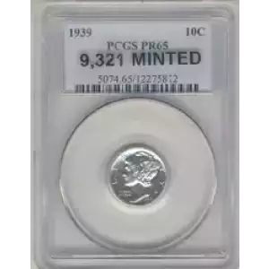 Dimes---Winged Liberty Head or Mercury 1916-1945 -Silver- 1 Dime (3)