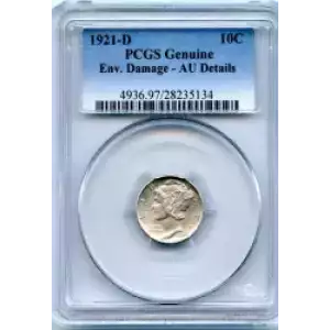 Dimes---Winged Liberty Head or Mercury 1916-1945 -Silver- 1 Dime (3)