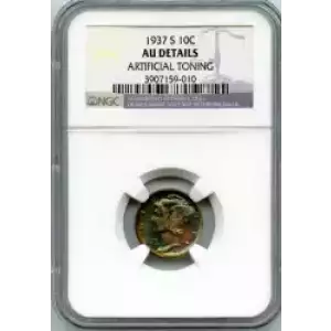 Dimes---Winged Liberty Head or Mercury 1916-1945 -Silver- 1 Dime (3)