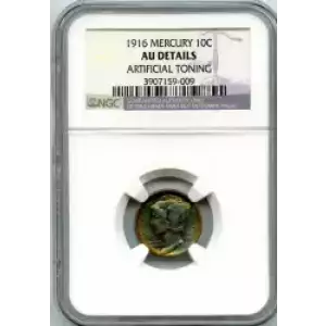 Dimes---Winged Liberty Head or Mercury 1916-1945 -Silver- 1 Dime (3)