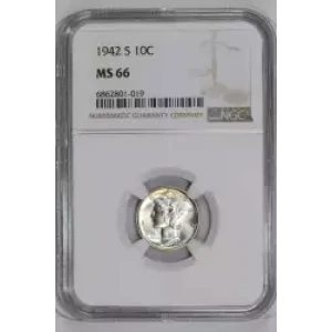 Dimes---Winged Liberty Head or Mercury 1916-1945 -Silver- 1 Dime