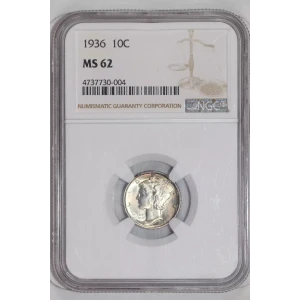 Dimes---Winged Liberty Head or Mercury 1916-1945 -Silver- 1 Dime