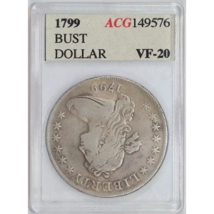 Dollars---Draped Bust 1795-1804 -Silver- 1 Dollar