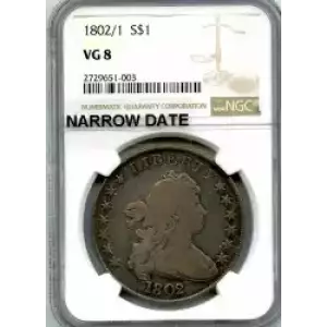 Dollars---Draped Bust 1795-1804 -Silver- 1 Dollar (3)