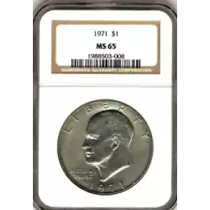 Dollars---Eisenhower 1971-1978 Copper-Nickel- 1 Dollar (3)