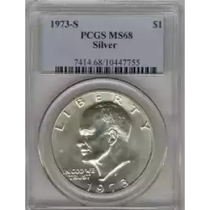 Dollars---Eisenhower 1971-1978 Copper-Nickel- 1 Dollar (3)