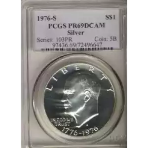 Dollars---Eisenhower 1971-1978 Copper-Nickel- 1 Dollar (3)