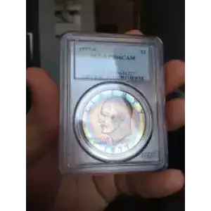 Dollars---Eisenhower 1971-1978 Copper-Nickel- 1 Dollar (3)