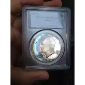 Dollars---Eisenhower 1971-1978 Copper-Nickel- 1 Dollar (3)