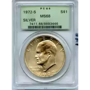 Dollars---Eisenhower 1971-1978 Copper-Nickel- 1 Dollar (3)