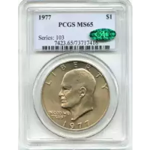 Dollars---Eisenhower 1971-1978 Copper-Nickel- 1 Dollar (3)