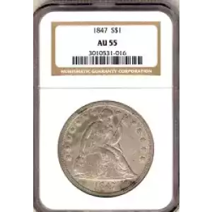 Dollars---Liberty Seated 1840-1873 -Silver- 1 Dollar (3)