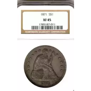 Dollars---Liberty Seated 1840-1873 -Silver- 1 Dollar (3)