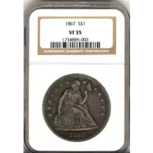 Dollars---Liberty Seated 1840-1873 -Silver- 1 Dollar (3)