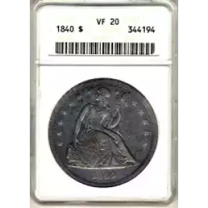 Dollars---Liberty Seated 1840-1873 -Silver- 1 Dollar (3)