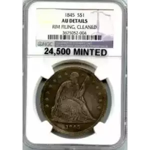 Dollars---Liberty Seated 1840-1873 -Silver- 1 Dollar (3)