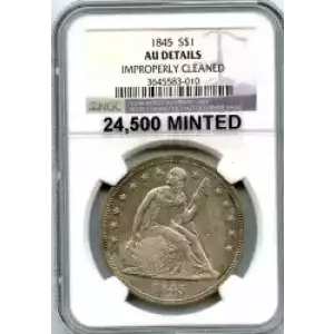 Dollars---Liberty Seated 1840-1873 -Silver- 1 Dollar (3)